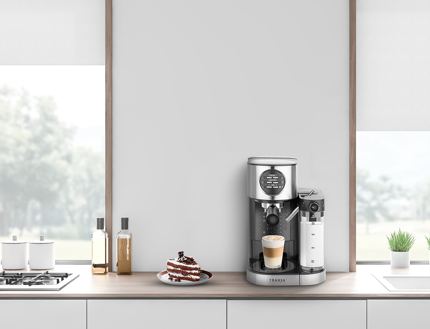 Ekspres ciśnieniowy Baristoline 20 bar Transa Electronics